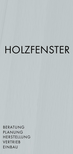 Holzfenster